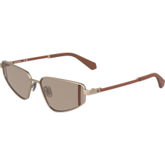 Sunglasses Calvin Klein Cat Eye Sunglasses - Metal