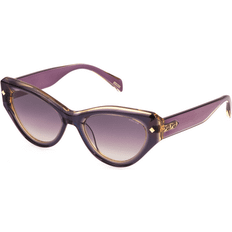 Police SPLP47 Women's Sunglasses - Purple/Yellow