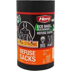 Hero Eco Heavy Duty Bags 100L Extra Strong Black