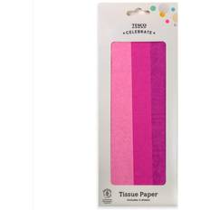 Tesco T. Multi Pink Tissue 3 Pk