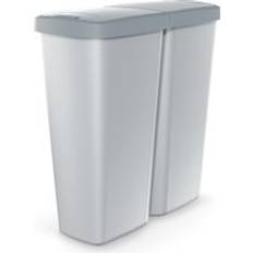 Cleaning Equipment & Cleaning Agents Monzana Waste Bin Duo 55 x 25 x 57 cm