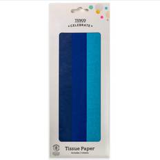 Tesco T. Multi Blue Tissue 3 Pk