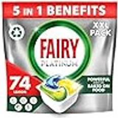 Fairy Platinum Plus All-In-1 Dishwasher Tablets 74 Tablets