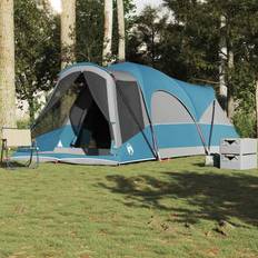 Camping & Outdoor vidaXL Family Tent Tunnel 8-Person Blue