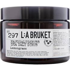 L:A Bruket Kroppsskrubb L:A Bruket Sea Salt Scrub Lemongrass 420 g