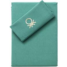 Benetton Tevere Set 150 x 220 cm Duvet Cover Blue, Yellow