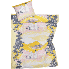 Ekologiska Påslakan Arabia Mumin Bäddset Familjemys 150x210 cm Multi Påslakan (210x150cm)