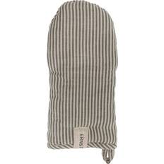 Linen Pot Holders Ernst Oven Mitt Striped Green-Beige Pot Holders Beige, Green