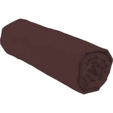 Brun Fitted Bottom Sheet 90 x 190 cm 25 cm