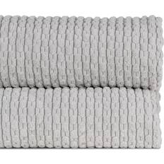 BigBuy Home Lysegrå Quiltet 270 x 1 x 260 cm Sengetæppe Grå
