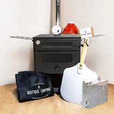 Without Pizza Ovens Boutique Camping Original Pizza Oven Wood Burning Stove Bundle Kit