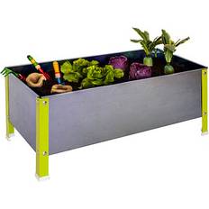Orti Rialzati Simonrack Orto Urbano Terrazza Esterna in Metallo 410x900x600 mm Verde/Galva