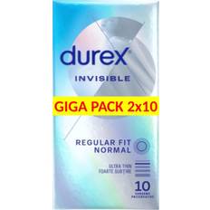 Durex Invisible Ekstra Sensitiv Tynde Kondomer 2x10 stk