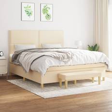 vidaXL Mit Matratze 180 x 200 cm Boxspringbett
