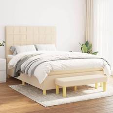 vidaXL Mit Matratze 140x190 cm Boxspringbett