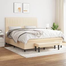 vidaXL Mit Matratze 180 x 200 cm Boxspringbett