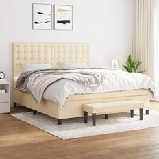 vidaXL Mit Matratze 180 x 200 cm Boxspringbett