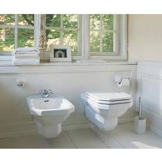 Bidets Duravit 1930 Wandbidet mit Überlauf mit Hahnlochbank