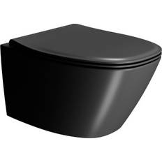 Gsi Modo+ Væghængt Toilet Mat Sort