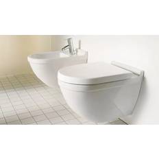 Bidéer Duravit 2280150000 Wall Mount Bidet, Medium, White Alpin