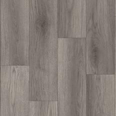 B&Q Grey Modern Wood Effect Anti-Slip Vinyl Flooring 2.8mm Thick