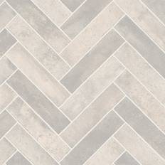 B&Q Grey Modern Wood Effect Anti-Slip Vinyl Flooring 2.8mm x 3m