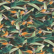 Green 3D Funky Effect Anti-Slip Vinyl Flooring 2.5mm 23' x 2M