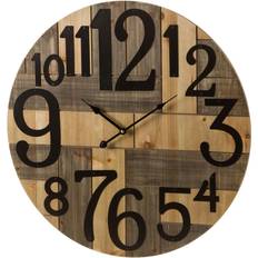 MDF Wall Clocks BigBuy Home Refurbished Multicolour Metal 60 x 3 x 60 cm Wall Clock