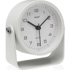 Relojes de Mesa Versa Despertador Alura Blanco Reloj de Mesa