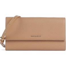 Coccinelle Metallic Soft Wallet - Light Brown