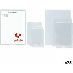 Grafoplas Transparent PVC-Fodral 75 Enheter