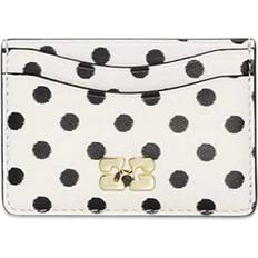 Ganni Bou Card Holder Print Dots - Egret