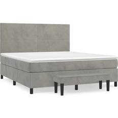 vidaXL Mit Matratze 180x200 cm Boxspringbett
