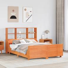 Senge & Madrasser vidaXL Seng Med Reol Uden Madras 140x200 cm Rammeseng
