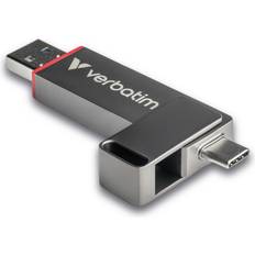 Verbatim 512 GB USB-minnen Verbatim Dual QuickStick USB-A 512GB