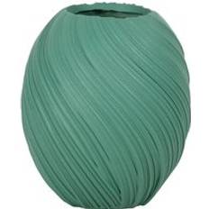 Turquoise Vases BigBuy Home Turquoise Magnesium 45.3 x 45.3 x 51 cm Vase