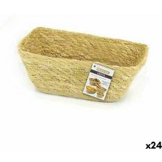 Privilege Seagrass Multi-Purpose Rectangular 11 x 6.5 x 7 cm Set of 24 Basket