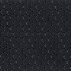 Black Plastic Flooring B&Q Black Modern Designer Effect Anti-Slip Vinyl Flooring 2.8mm Thick
