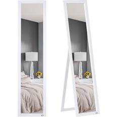 Standing mirror Homcom Full Length White Floor Mirror 37x154cm