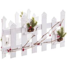 MDF Julepynt BigBuy Home Træskørt MDF 98 x 3 x 30 cm Julepynt