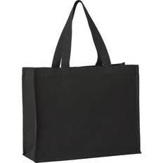 Natural Handbags Nutshell Premium Stand-Up Canvas Shopper Bag - Natural