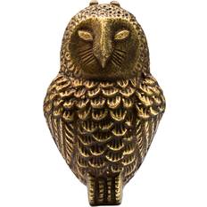 Brass Door Knockers Ivyline Owl Door Knocker L6 x W9.5 x H16 cm 1pcs