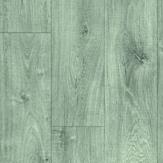B&Q Grey Wood Effect Anti-Slip Vinyl Flooring 2mm Thick Felt Backing Vinyl Sheet 5M 16'4" x 3M