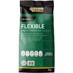 EverBuild Sealant EverBuild 730 Uniflex Hygienic Tile Grout Grey 5 kg