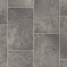 Flooring B&Q Grey Stone Effect Vinyl Flooring 2.8mm Thick Cushion