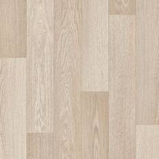 Flooring B&Q Wood Effect Beige Anti-Slip Vinyl Flooring 2.8mm Cushion