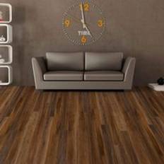 Vinyl Flooring Plastic Flooring Walplus Umber Brown Wood Look Vinyl Flooring 15 Pack