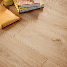 Plastic Flooring Oak Look Pre-Cut Vinyl 3Mx2M