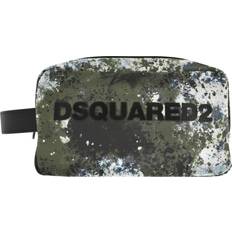 DSquared2 Tasker DSquared2 Cosmetic Case Med Trykt Logo - Grøn