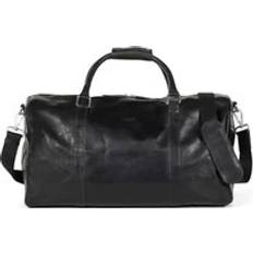 Skinn - Unisex Weekendbags Howard Läderhelgväska - Svart